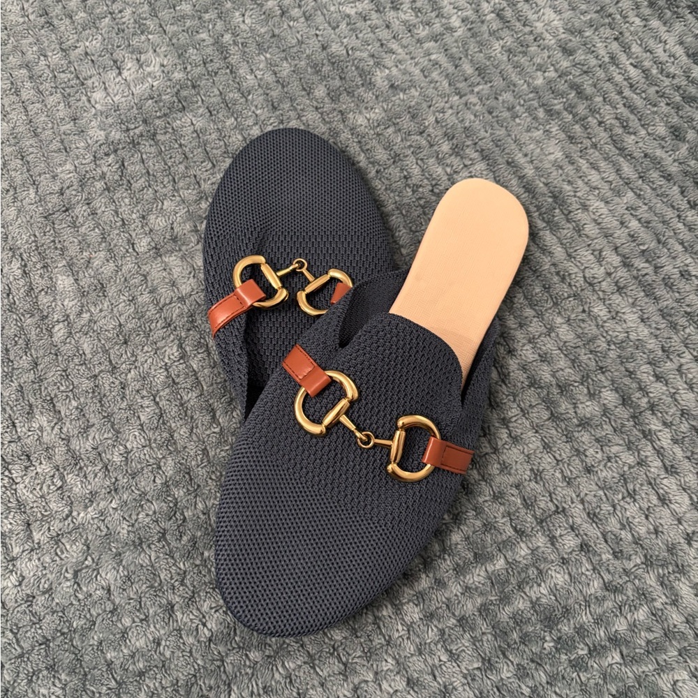 Navy Slip-On Loafers NWT